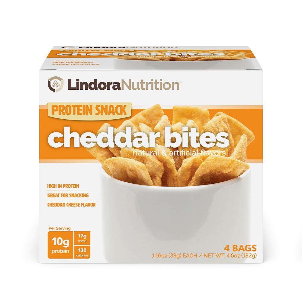 Cheddar Cheese Bites Lindora Nutrition
