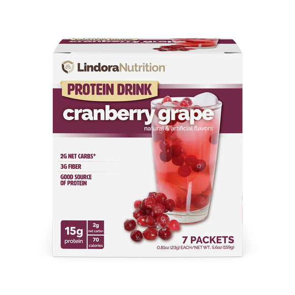 Cranberry Grape Protein Drink