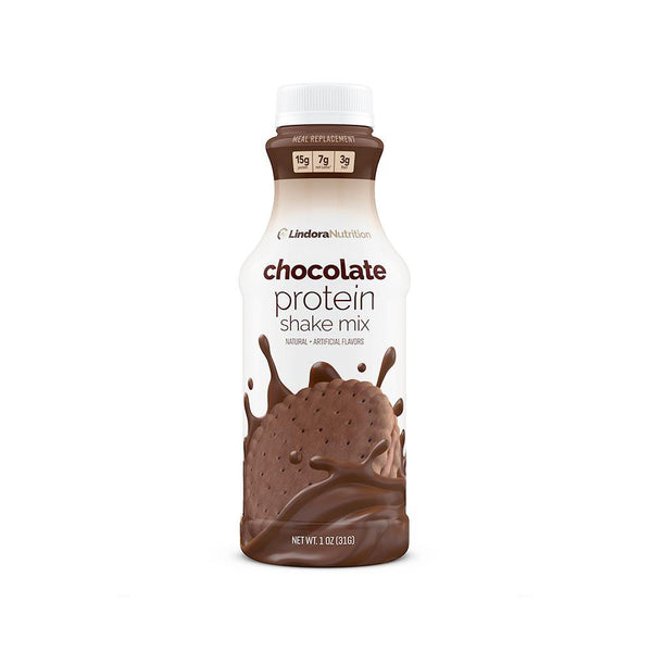 Chocolate Protein Shake Meal Replacement in a Bottle – Lindora Nutrition