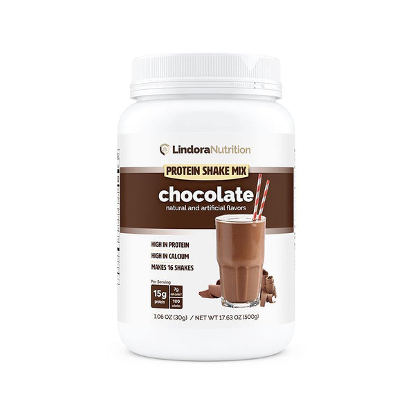 Chocolate Protein Shake Meal Replacement in a Bottle – Lindora Nutrition