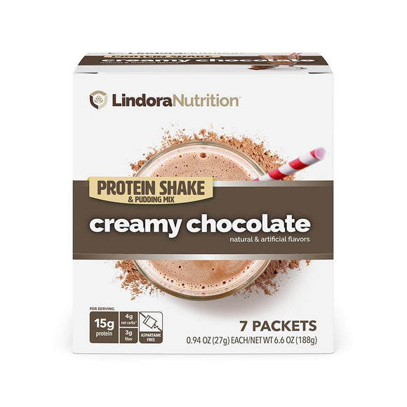 Creamy Chocolate Protein Shake with Fiber - Lindora Nutrition