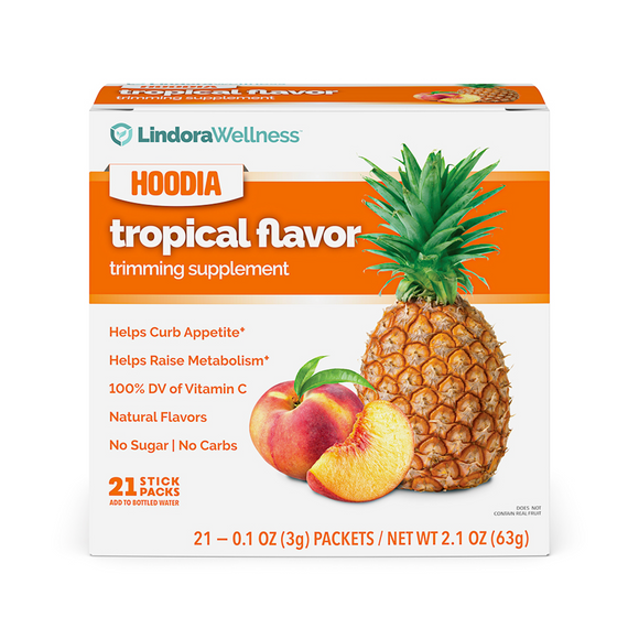 Tropical Flavor Hoodia Trimming Powder - Lindora Nutrition