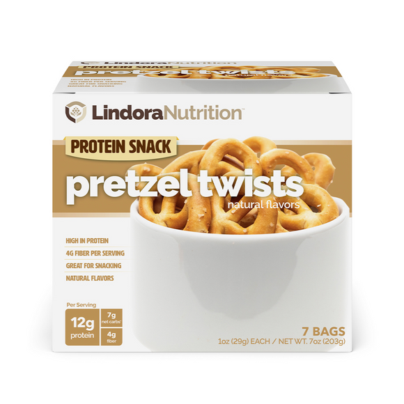 Pretzel Protein Twists - Lindora Nutrition