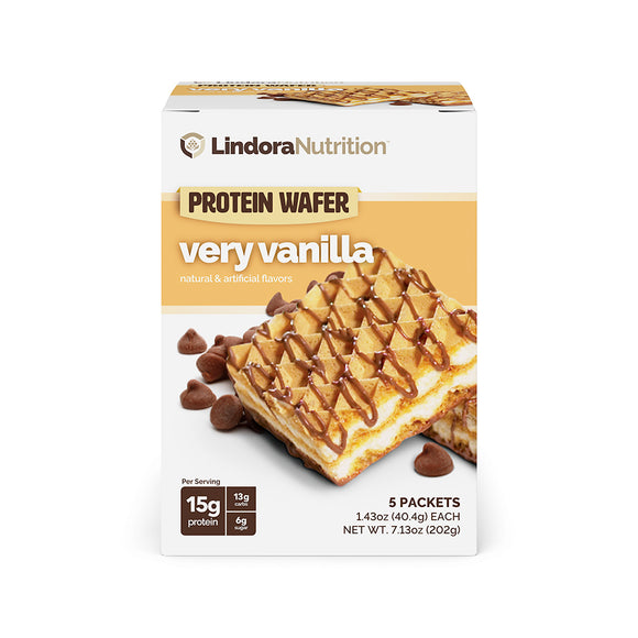Very Vanilla Protein Wafer - Lindora Nutrition